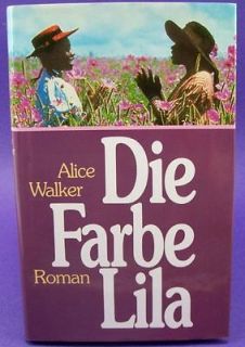 Die Farbe Lila by Alice Walker Hardcover GERMAN LANGUAGE DEUTSCH