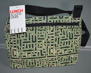New ELLE Alexa Insulated Lunch Tote Bag