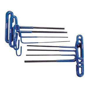METRIC MM SIZE T HANDLE LONG HEX KEY ALLEN WRENCH HAND DRIVER TOOL SET