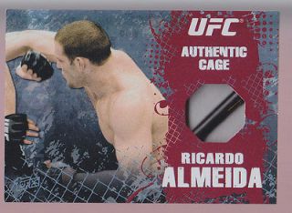 Topps UFC MMA Octagon Cage Relic Memorabilia #CR RA Ricardo Almeida
