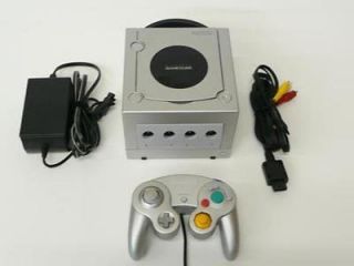 Platinum Silver Nintendo GameCube System Console
