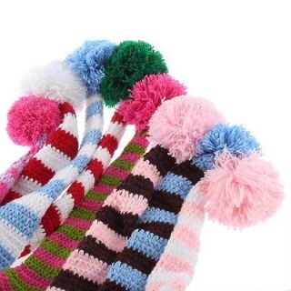 Cute Baby Crochet Knit Christmas Beanie Hat Girl Boy Photography New