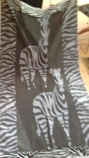 40 x 70 Zebra Egyptian Cotton Beach Towels