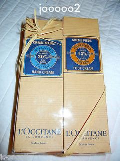 Occitane Gift Set full size 5.2 oz tubes 1 Shea Butter Hand Cream 1