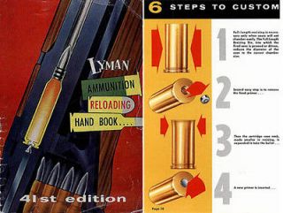 Lyman 1957 Ammunition Reloading Handbook  41st ed.