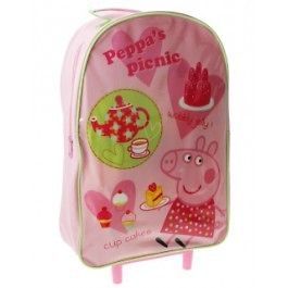 Peppa Pig Picnic KIDS Trolley Bag Luggage Wheeled Suitcase   GIFTS
