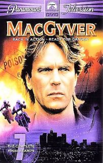 MACGYVER SEASON 7 (DVD, 2006, 4 Disc Set, Checkpoint)