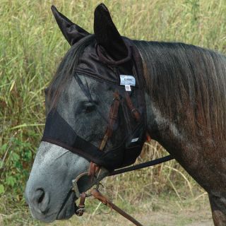 Cashel Quiet Ride Fly Mask Standard with Ears Trail Riding Endurance