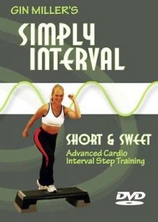 DVD   Intermediate to Advanced Step   Gin Miller Simply Interval