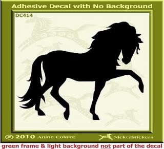 Andalusian Spanish Horse Auto Window Decal Sticker 414