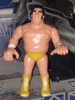 WWF WWE Custom Hasbro ANDRE THE GIANT Wrestling Figure Yellow