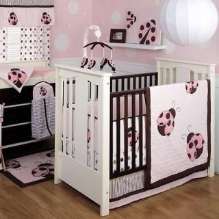 Mod Ladybug 4 Piece Baby Crib Bedding Set by Kidsline