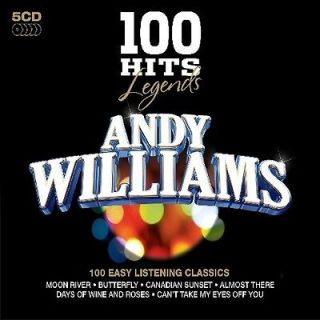 Williams,Andy   100 Hits Legends Andy Williams [CD New]