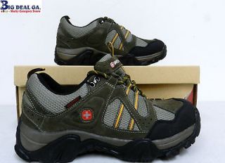 Wenger Mens ML6105.16 Cool Gray Anchorage Low Hiking Shoes New In Box