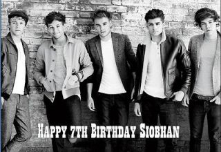 One Direction 1D Niall Horan Harry Styles Personalised Birthday Card
