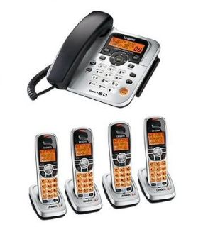 DECT Corded/Cordles s Phone 4 HANDSETS, ANSWERING, SPEAKERPHONE