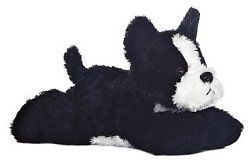 stuffed animal plush 8 BOSTON TERRIER puppy pup aurora
