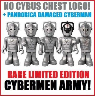 RARE LTD EDITION CYBERMAN ARMY DR WHO CHARACTER BUILDING LEGO MICRO