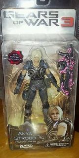 Gears of war Anya Stroud with pink lancer action figure
