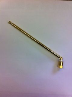 RD 50 or RD 60 Replacement DAB Aerial Antenna F Connector Gold NEW