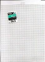 14ct. Plastic Canvas Sheet  14 Mesh  White or Clear
