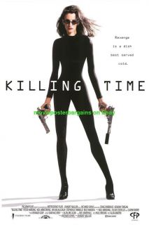 LA FEMME NIKITA + KILLING TIME+ AEON FLUX MOVIE POSTER ALL 27x40 MINT