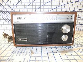 VINTAGE SONY TRANSISTER RADIO #8F 51W FOR PARTS OR REPAIR