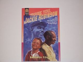 Thank You, Jackie Robinson Kids Biography Cohen NonFiction Middle