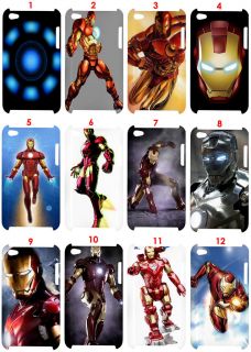 Superheroes Iron Man Apple iPod Touch 4G Hardshell Case (Back Cover)