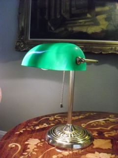 Lamp Desk Student Bouillotte Adjustable Bankers Vintage Industrial