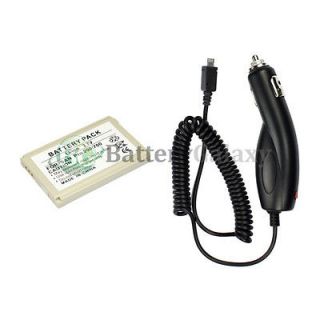 Cell Phone BATTERY for Sanyo PRO 200 700 + Car Charger