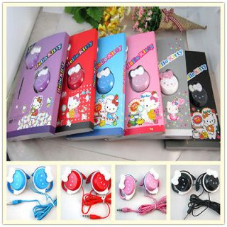 KITTY on ear clip sports Earphones for iPod MP3 Computer Players