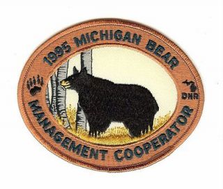 1995 Michigan Successful Bear Hunter Patch