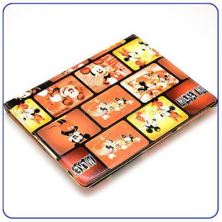 Smart Cover with Back Case Protection for Apple iPad 2 3 / Mickey
