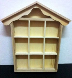 wood wall hanging dollhouse wooden