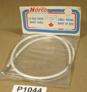 NORCO FRONT WHITE BICYCLE BRAKE CABLE **P1044 R