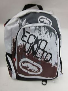 Ecko Unlimited Marc Ecko Rhino Graffiti School Backpack White