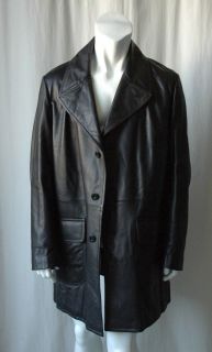 armani collezioni leather jacket