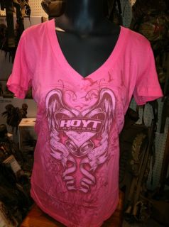 Hoyt Archery in the Heart Tee New 2013 Style (Ladies)
