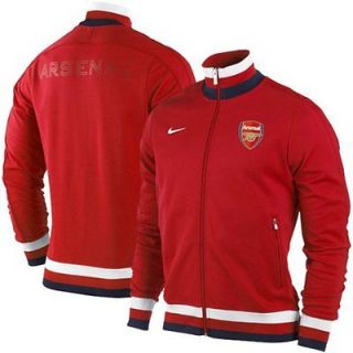 Nike Arsenal FC 2012 2013 Authentic N98 Track Jacket   Red   $90