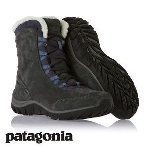 Patagonia Lugano Lace Mid Boots Womens Waterproof   Forge Grey
