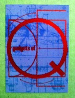 JAMES BOND GRAFFITI 1995 Q CHASE CARD #Q4 WALTHER PPK