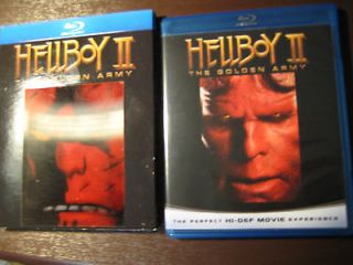Hellboy II The Golden Army (Blu ray Disc, 2008, 2 Disc Set