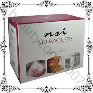 nsi Attr action Nail Acrylic Professional Kit