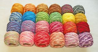 variegated crochet thread in Crochet Thread