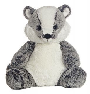 12 Plush Stuffed Sweet And Softer Badger By Aurora With Free USA