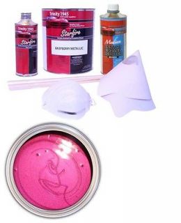 Newly listed Raspberry Metallic Acrylic Enamel Auto Paint Kit