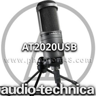 Audio Technica AT2020USB AT 2020 USB Studio Recording Condenser