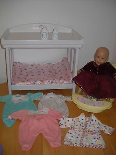 Bitty Baby Changing Table Doll Outfits Bathtub Lotion Lot
