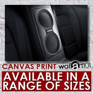 Car Interior Exterior   Audi Bose Speaker High Quality Framed Canvas